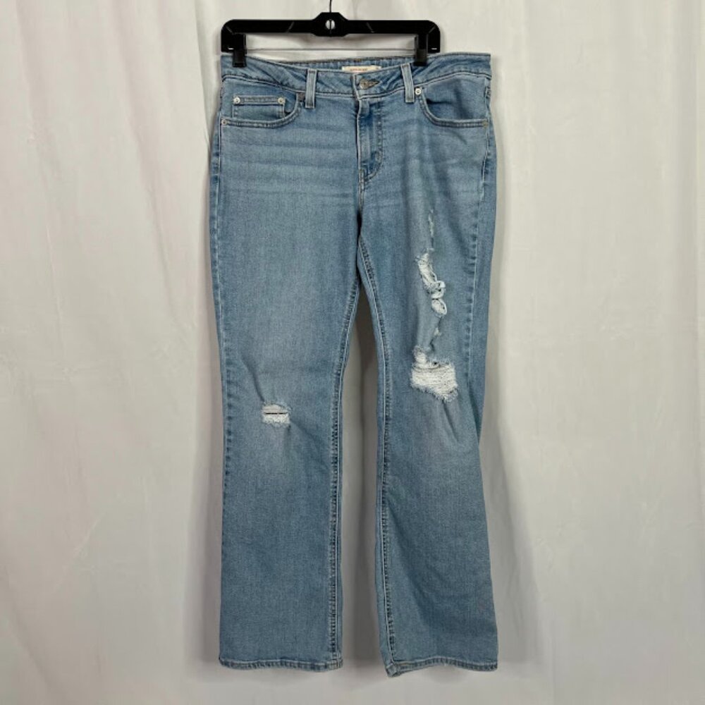 Levi’s Superlow Bootcut Jeans Distressed Women's Size 31